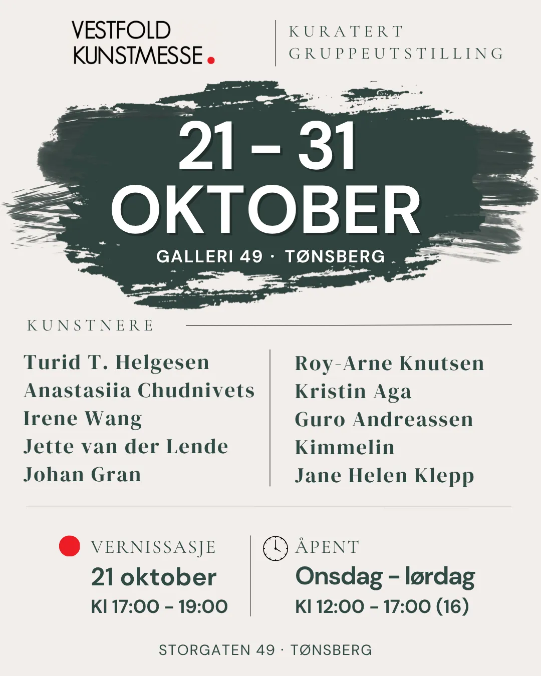 Plakat oktober